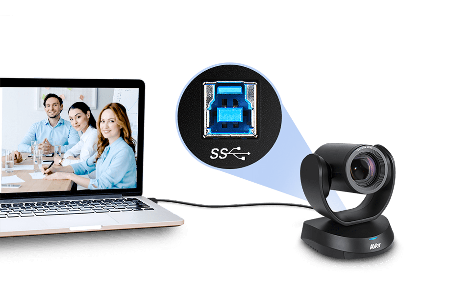 AVer VC520 Pro2視訊會議鏡頭_USB視訊會議鏡頭